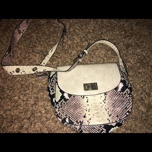 Snake skin purse
